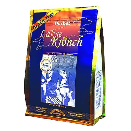 Kronch Lazacos hypoallergén jutalomfalat - zsebre rakható - 600 gr